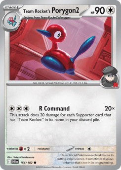 Team Rocket's PORYGON 2