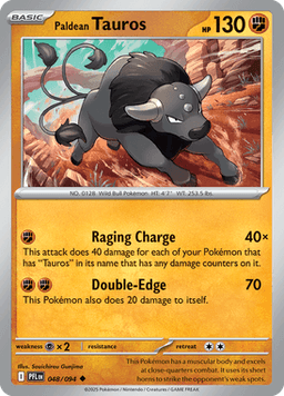 Paldean Tauros