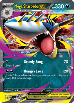 Mega Sharpedo ex