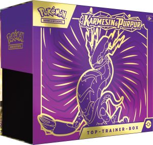 Karmesin & Purpur Miraidon Top Trainer Box Code